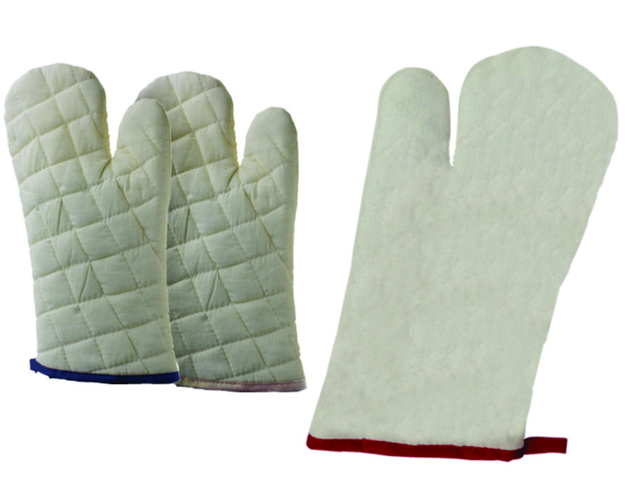 GUANTES PARA COCINA DE TELA. C076